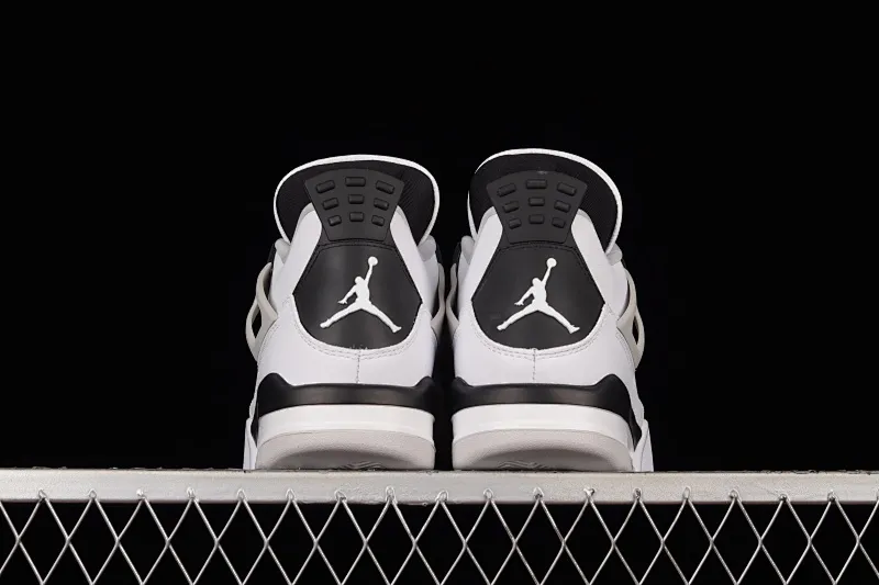 All categories Air Jordan Jordan series basketball shoes Air Jordan 4 pure original Air Jordan 4 "Military Black" AJ4 Joe 4 gray and black stitching DH6927-111